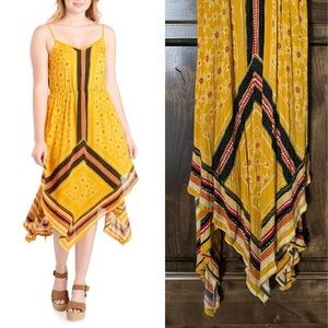 Buckle Handkerchief Dress